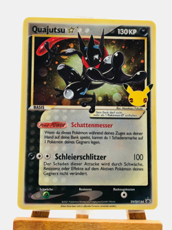 Pokemon Celebrations Black Star Promo Quajutsu Gold Star Deutsch SWSH144 Sealed - Image 1