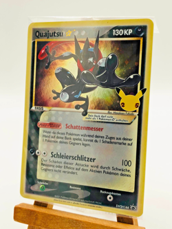 Pokemon Celebrations Black Star Promo Quajutsu Gold Star Deutsch SWSH144 Sealed - Image 2