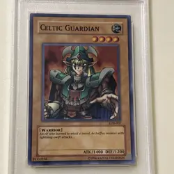 2010-17 Yu Gi Oh! Celtic Guardian #007 PSA 9 LOB Reprint - Image 3