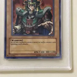 2010-17 Yu Gi Oh! Celtic Guardian #007 PSA 9 LOB Reprint - Image 4