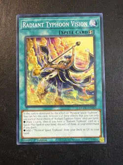Radiant Typhoon Vision DOOD-EN063 Doom of Dimensions 1st Edition - Image 1