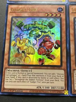 3x Gadget Trio + 3x Gandora-G The Dragon Of Destruction | 1st Ed | NM | YuGiOh! - Image 3