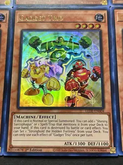 3x Gadget Trio + 3x Gandora-G The Dragon Of Destruction | 1st Ed | NM | YuGiOh! - Image 5