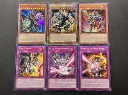 Red-Eyes Black Fullmetal Dragon + Metalflame Swordsman + Metal Claws | YuGiOh! - Image 1