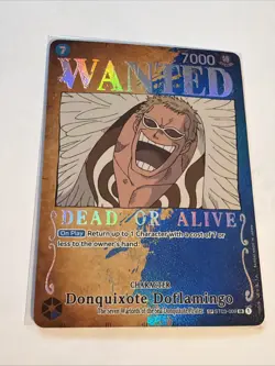 Donquixote Doflamingo (Wanted Poster) ST03-009 Pillars of Strength Foil - Image 1