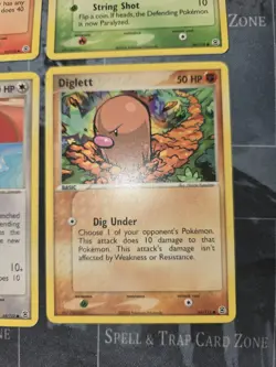 Fire Red & Leaf Green 4 Card Lot Caterpie, Charmeleon, Jigglypuff, Diglett... - Image 4
