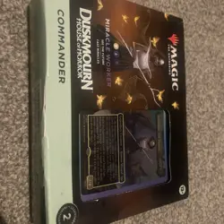 Magic Gathering Duskmourn Miracle Worker Commander Deck NEW SEALED - Image 1