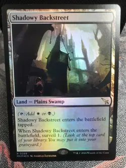 Shadowy Backstreet Murders at Karlov Manor Foil - Image 1