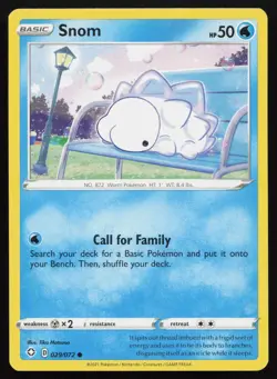 Pokemon Snom 029/072 Shining Fates Non-Holo (LP - HP) - Image 1