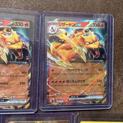 Charizard Pokemon Card Collection Lot 5x EX ex Holo w/ Evolutions Charizard EX - Image 4