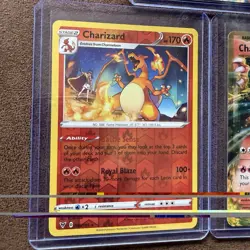 Charizard Pokemon Card Collection Lot 5x EX ex Holo w/ Evolutions Charizard EX - Image 5