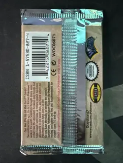 Pokemon TCG Lapras Base Set Fossil 1st Edition Booster Pack 21.0g - Image 2