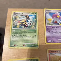Joblot Bundle 13 Diamond And Pearl Pokemon Cards Incl Rares No Duplicates - Image 2