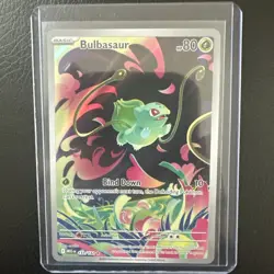 Bulbasaur 133/132 Mega Evolutions Illustration Rare Pokemon TCG English NM - Image 1