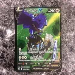 Pokemon TCG Corviknight V SWSH12: Silver Tempest Trainer Gallery TG18/TG30 - Image 1