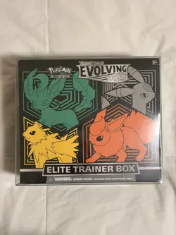 Pokemon TCG: SW&SH Evolving Skies Elite Trainer Box w/ Plastic Display Case - Image 1
