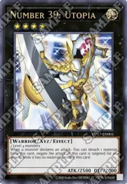 Yugioh! LP Number 39: Utopia - OP17-EN001 - Ultimate Rare - Unlimited Edition Li - Image 1