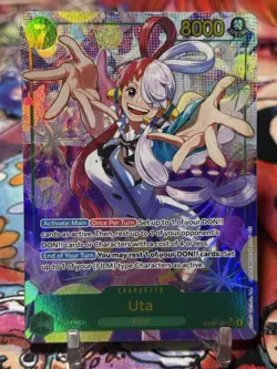 UTA - One Piece EB03-061 - AA Alt Art SEC Secret Rare - Extra Booster Heroines - Image 1
