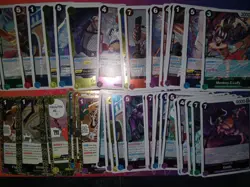Bandai One Piece CCG card lot of 50 SR - Image 2