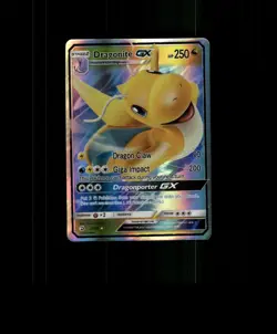 Fan-Art READ DESCRIPTION BELOW HOLO Dragonite Card Dragonite Pokemon Card p3 - Image 1