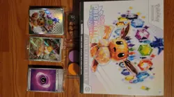 Prismatic Evolutions ETB Box No Packs Includes Sealed Promo Sleeves Energy Cards - Image 2