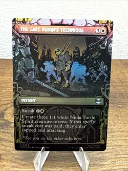 The Last Ronin's Technique (Showcase) Teenage Mutant Ninja Turtles Foil - Image 1