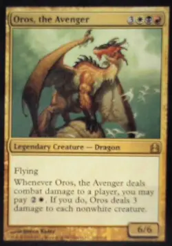 Oros, the Avenger - Commander: #216, Magic: The Gathering Nm R212 - Image 1