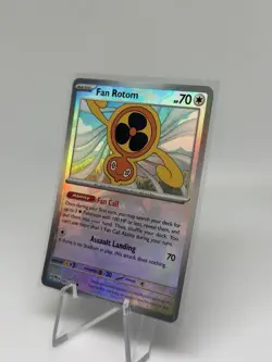 Fan Rotom Masterball Ball Holo Pattern 085/131 Prismatic Evolutions Pokemon NM - Image 2