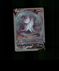 FAN-ART READ DESCRIPTION BELOW SPARKLING HOLO Articuno Pokemon Card p2 - Image 1