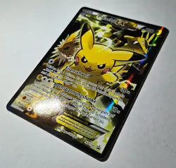Pokemon Karte Pikachu EX XY124 holo | XY Black Star Promos DE 2016 / NM - Image 4