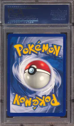1999 POKEMON GAME MACHOP #52 1ST EDITION PSA 10! - Image 2