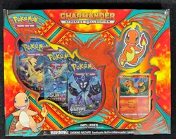 POKEMON CHARMANDER SIDEKICK COLLECTION BOX SEALED EVOLUTIONS ULTRA PRISM - Image 1