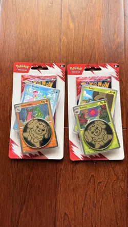 Pokemon Destined Rivals Checklane Blister (Lot Of 2) - Both Versions! Ships Now - Image 1