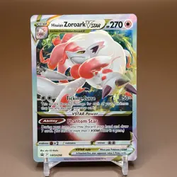 Pokemon TCG Hisuian Zoroark VSTAR Sword & Shield SWSH298 Black Star Promo NM - Image 1