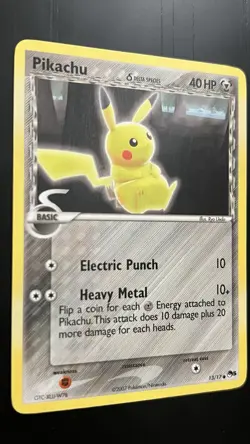 Pikachu (Delta Species) 013/017 LP/NM POP Series 5 Promo Pokemon TCG Regular - Image 2