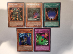 Yugioh Rare Dark Crisis NM 1st Edition LOT DCR-014 DCR-025 DCR-086 DCR-010 (5) - Image 2