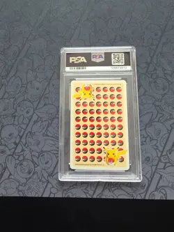 Pokemon: Graveler Queen of Clubs Playing Cards Stadium Yellow 1998- PSA 10 -C104 - Image 2