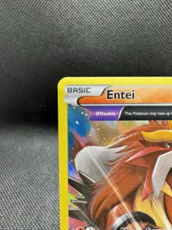 🔥 Pokemon TCG - Entei 15/98 - Full Art Holo - Ancient Origins 2015 - LP - Image 2