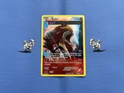 Pokemon TCG Entei 15/98 X&Y Ancient Origins (NM) Holo Half Art Rare - Image 1