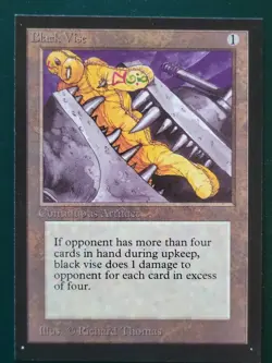 MTG Collector's Edition- Black Vise - NM - Not Tournament Legal - Image 1