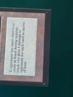 MTG Collector's Edition- Black Vise - NM - Not Tournament Legal - Image 3