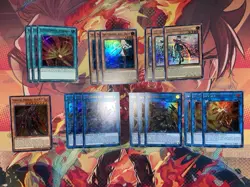 Yugioh Sky Striker Ultra Rare Deck Core Lot Collection - Image 1