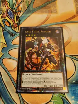 Time Thief Redoer RA01-EN041 Quarter Century Rare 1st Edition YuGiOh NM - Image 1