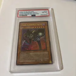 2002 YU-GI-OH! MRL-EN073 MAGIC RULER 1ST ED TOON SUMMONED SKULL PSA 8 - Image 1