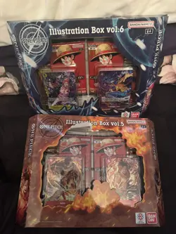 One Piece TCG Illustration Box Vol.5 & Vol.6 Sealed Bundle OP-13 & PRB-02 NEW - Image 1