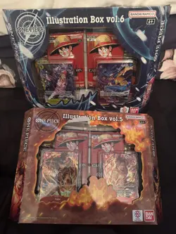One Piece TCG Illustration Box Vol.5 & Vol.6 Sealed Bundle OP-13 & PRB-02 NEW - Image 2