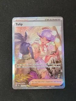 Pokemon TCG Tulip Card 259/182 Paradox Rift Sir Trainer - Image 1