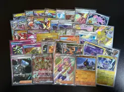 Pokemon Card Bundle x40 Inc. SIRs, IRs, Full Arts, Masterballs And EXs - Image 1