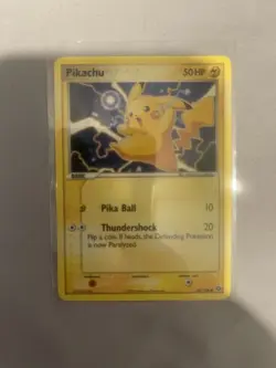 Pikachu 60/106 EX Emerald NM Pokemon Card - Image 1
