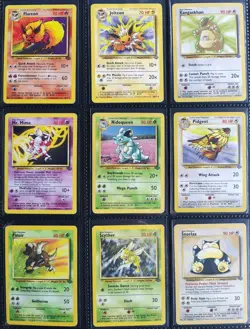 Complete Jungle Set 64/64 Pokemon Cards WOTC TCG 1999 Jolteon Flareon Vaporeon - Image 3